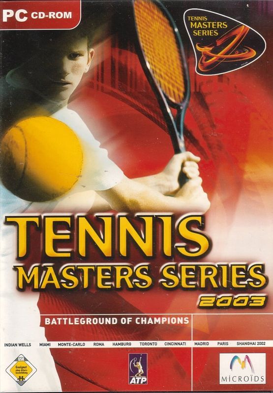 Game cover: Tennis Masters Series 2003