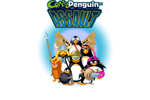 Game cover: Crazy Penguin Assault