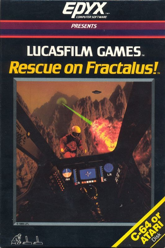 Game cover: Rescue on Fractalus!