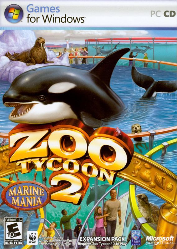 Game cover: Zoo Tycoon 2: Marine Mania