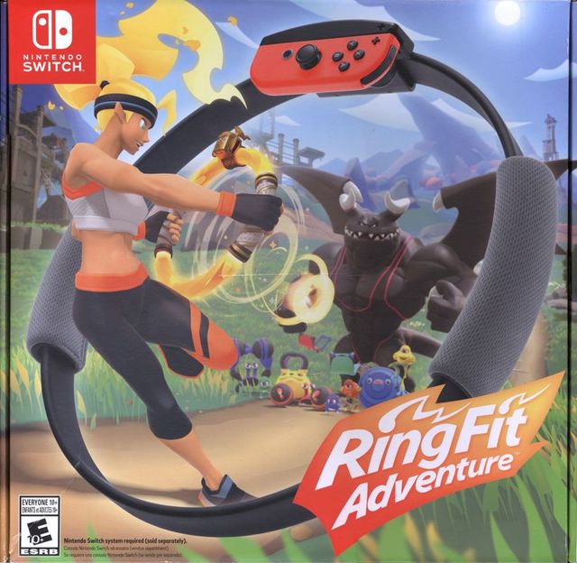 Game cover: Ring Fit Adventure