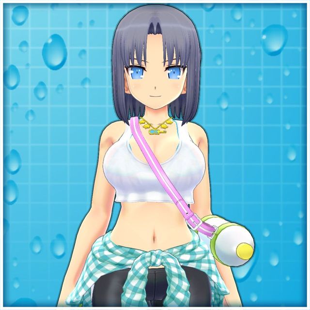 Game cover: Senran Kagura: Peach Beach Splash - Sonico's Aquarius Outfit