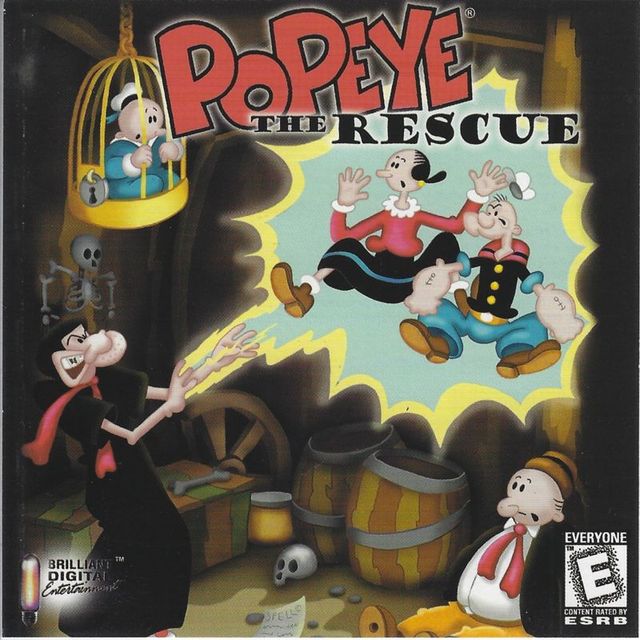 Game cover: Popeye: The Rescue