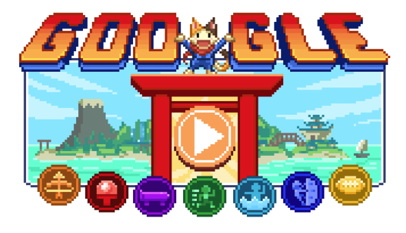 Game cover: Doodle Champion Island Games