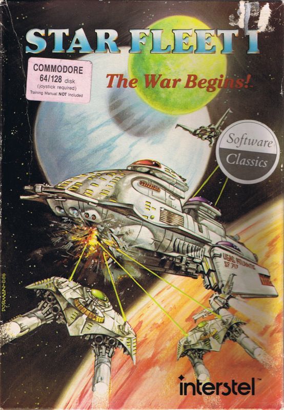 Game cover: Star Fleet I: The War Begins!