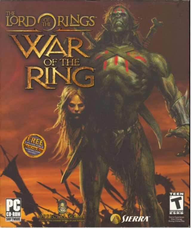 Game cover: The Lord of the Rings: War of the Ring