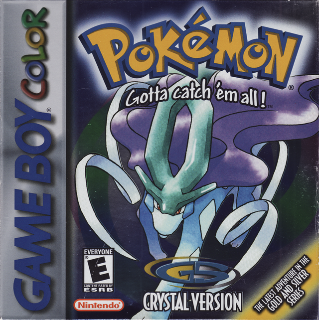 Game cover: Pokémon Crystal Version