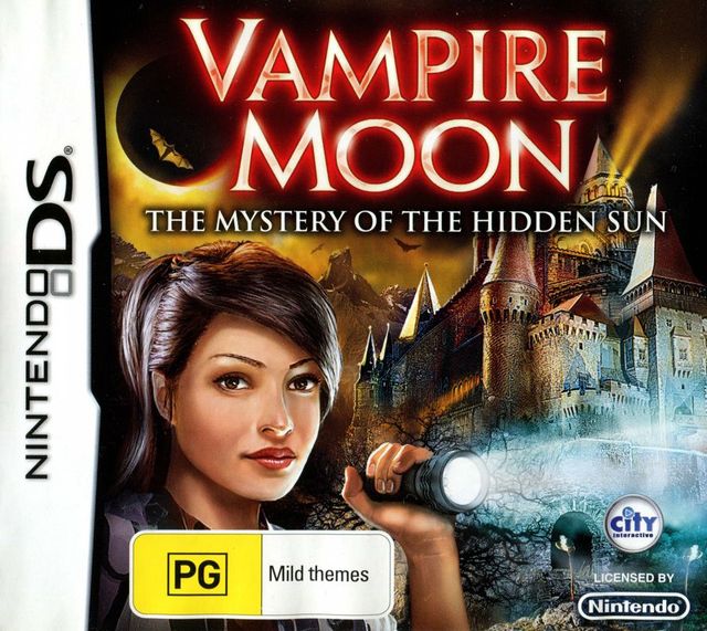 Game cover: Vampire Moon: The Mystery of the Hidden Sun