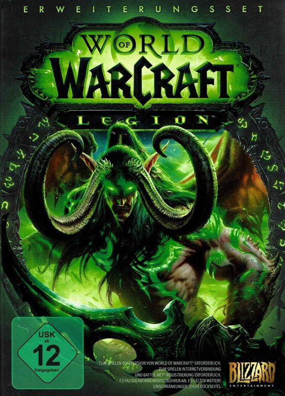 Game cover: World of WarCraft: Legion