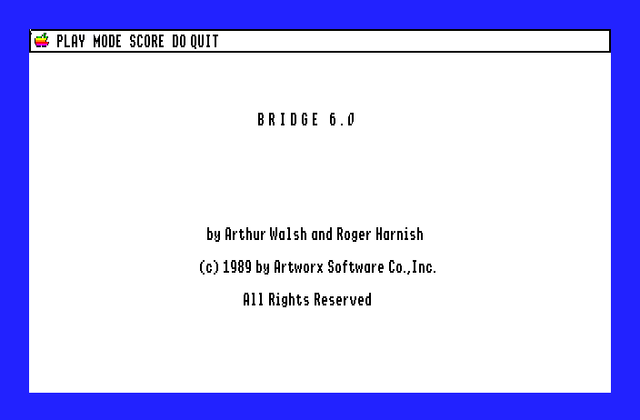 Game cover: Bridge 6.0