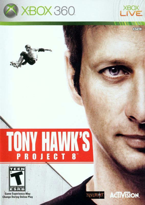 Game cover: Tony Hawk's Project 8