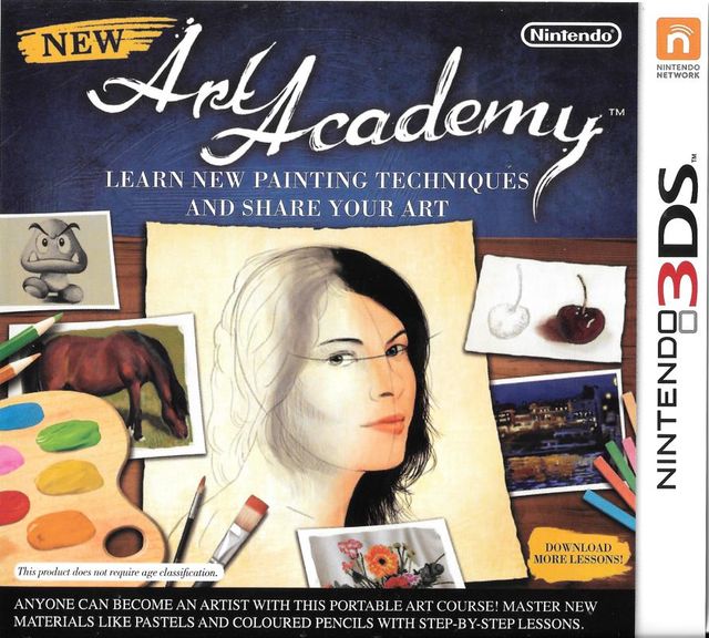 Game cover: Art Academy: Lessons for Everyone!