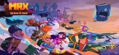 Game cover: Max & the Book of Chaos