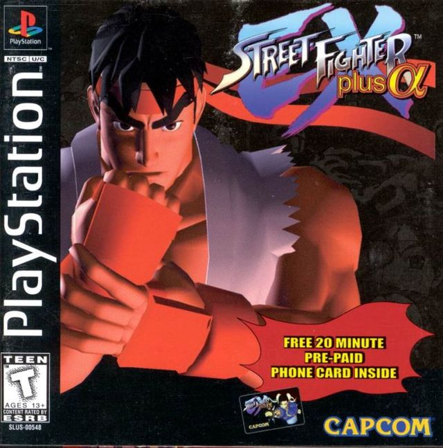 Game cover: Street Fighter EX Plus α