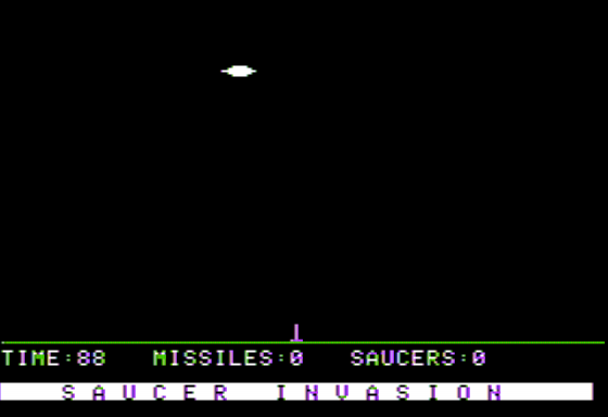 Game cover: Saucer Invasion