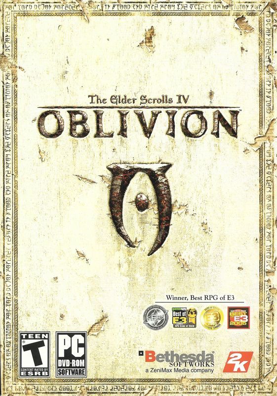 Game cover: The Elder Scrolls IV: Oblivion