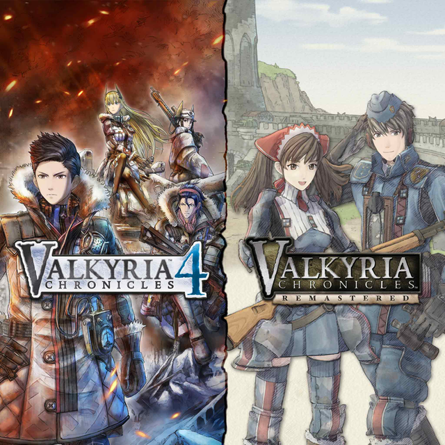 Game cover: Valkyria Chronicles: Remastered + Valkyria Chronicles 4