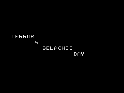 Game cover: Terror at Selachii Bay
