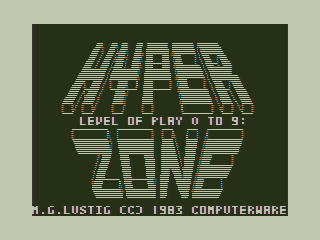Game cover: Hyper Zone