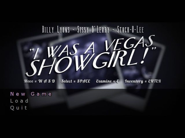 Game cover: I Was a Vegas Showgirl
