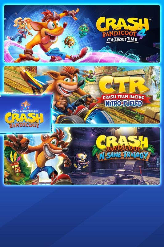 Game cover: Crash Bandicoot: Crashiversary Bundle