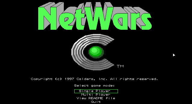 Game cover: Advanced NetWars