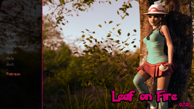 Game cover: Leaf on Fire