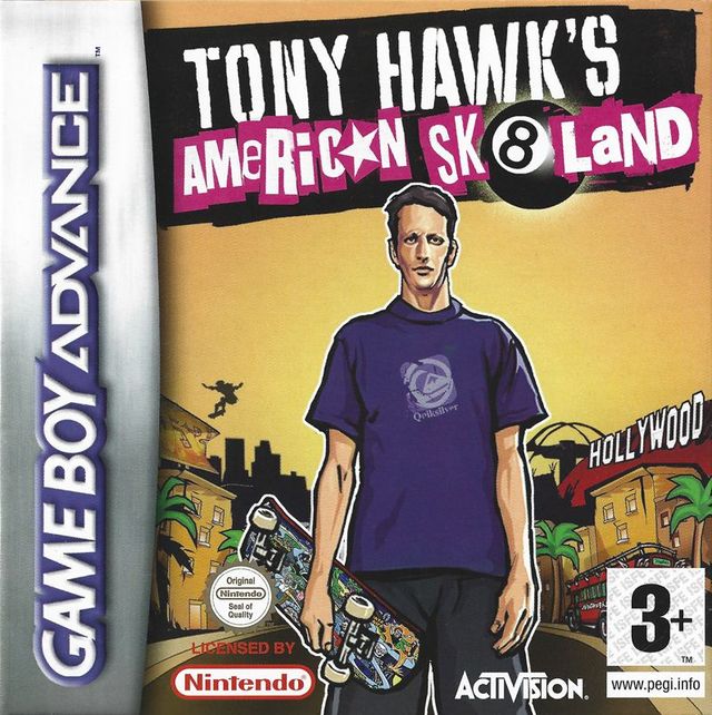Game cover: Tony Hawk's American Sk8land