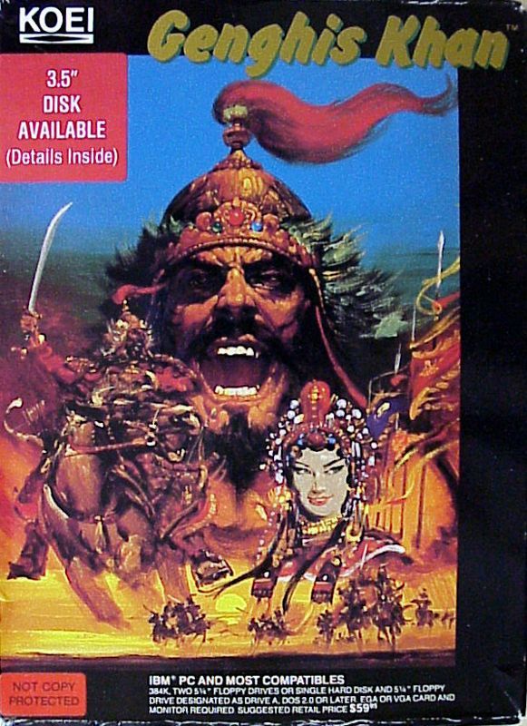 Game cover: Genghis Khan