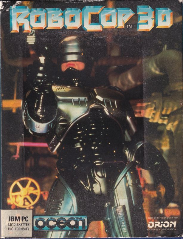 Game cover: RoboCop 3D
