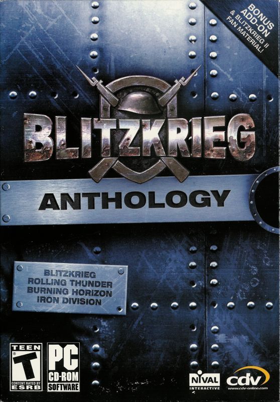 Game cover: Blitzkrieg: Anthology