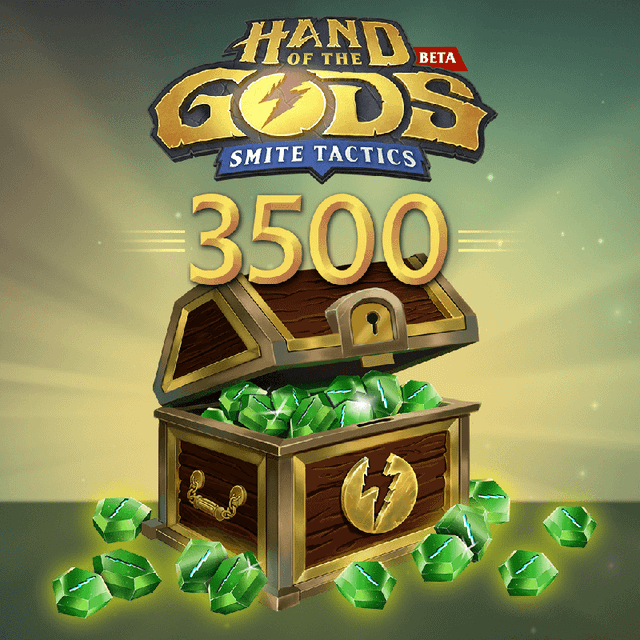 Game cover: Hand of the Gods: Smite Tactics - 3500 Runes