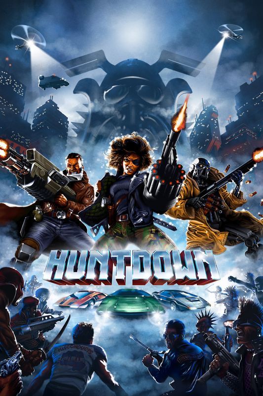 Game cover: Huntdown
