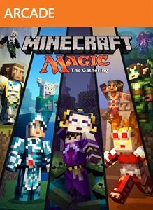 Game cover: Minecraft: Xbox One Edition - Magic: The Gathering Skin Pack