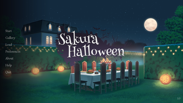 Game cover: Sakura Halloween