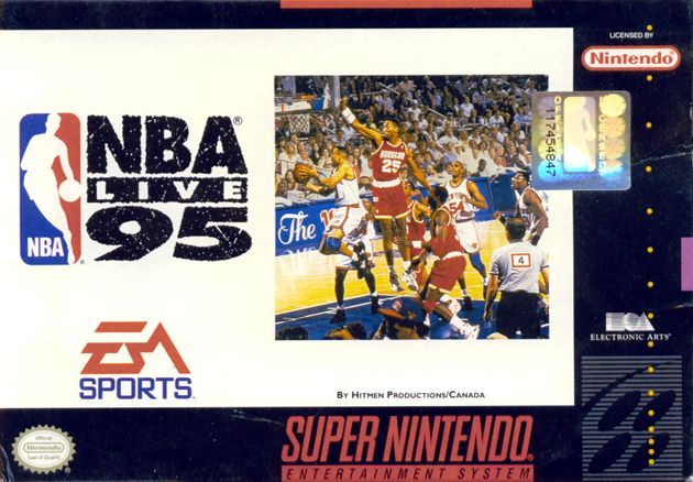 Game cover: NBA Live 95