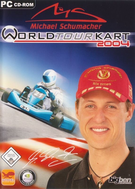 Game cover: Michael Schumacher: World Tour Kart 2004