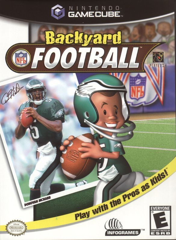 Game cover: Backyard Football