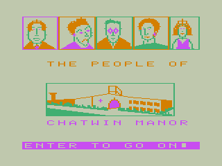 Game cover: Chatwin Manor