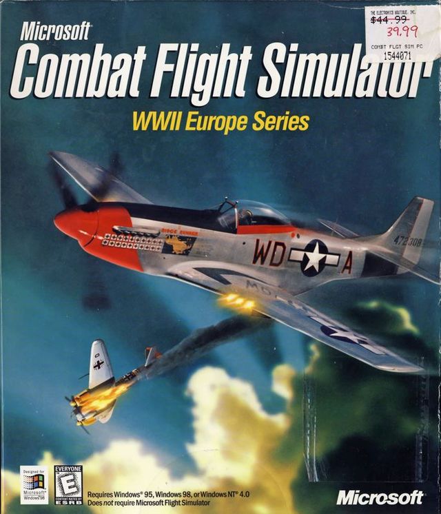 Game cover: Microsoft Combat Flight Simulator: WWII Europe Series