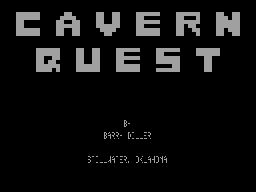 Game cover: Cavern Quest