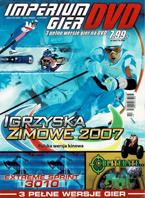 Game cover: Winter Challenge /  Extreme Sprint 3010 / Obliterate...