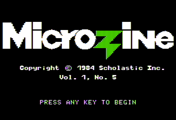 Game cover: Microzine #5