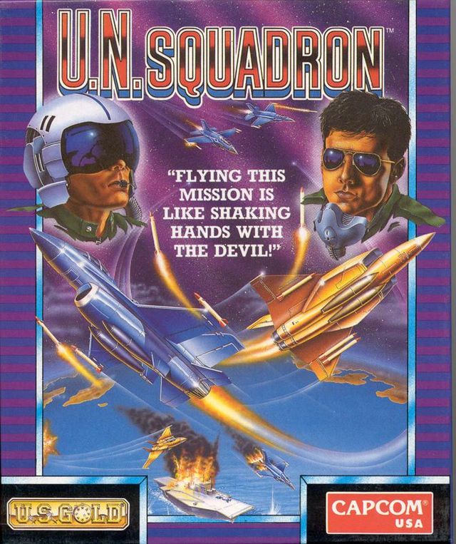 Game cover: U.N. Squadron