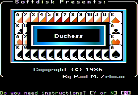 Game cover: Duchess