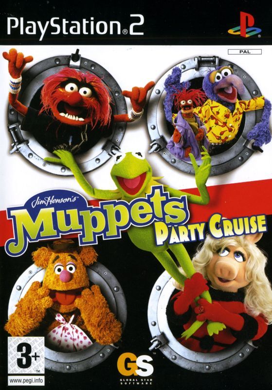 Game cover: Jim Henson's Muppets Party Cruise