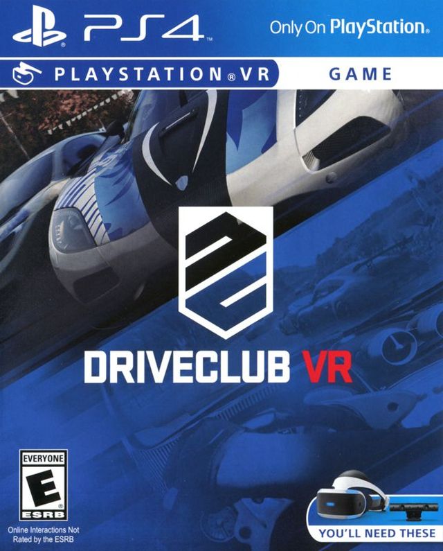 Game cover: Driveclub VR