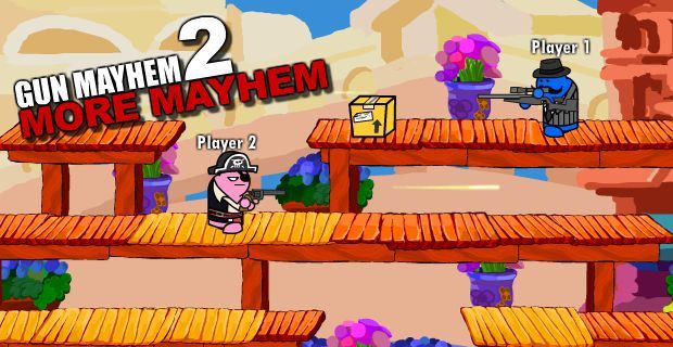 Game cover: Gun Mayhem 2: More Mayhem