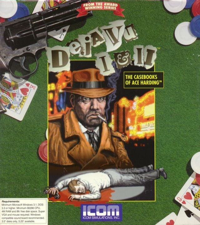 Game cover: Déjà Vu I & II: The Casebooks of Ace Harding