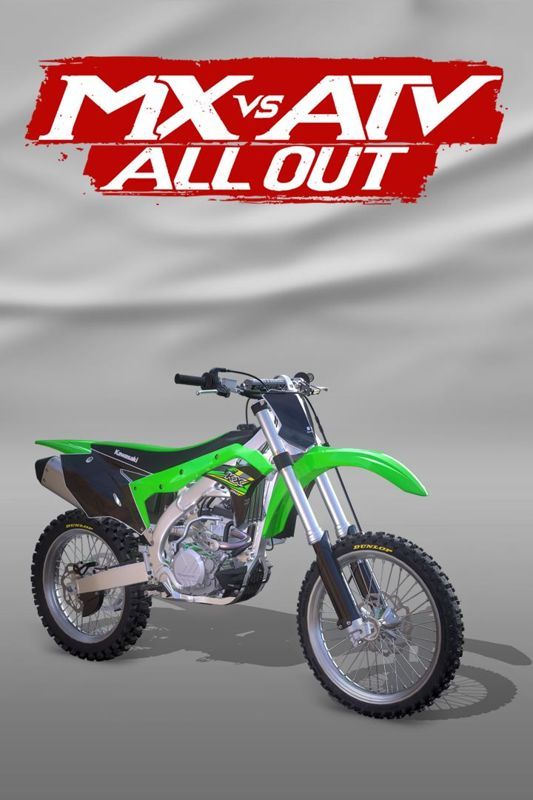 Game cover: MX vs ATV All Out: 2017 Kawasaki KX 250F